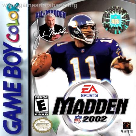Cover Madden NFL 2002 for Game Boy Color